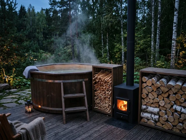 Подбор дров для уличной купели с подогревом в Подольске